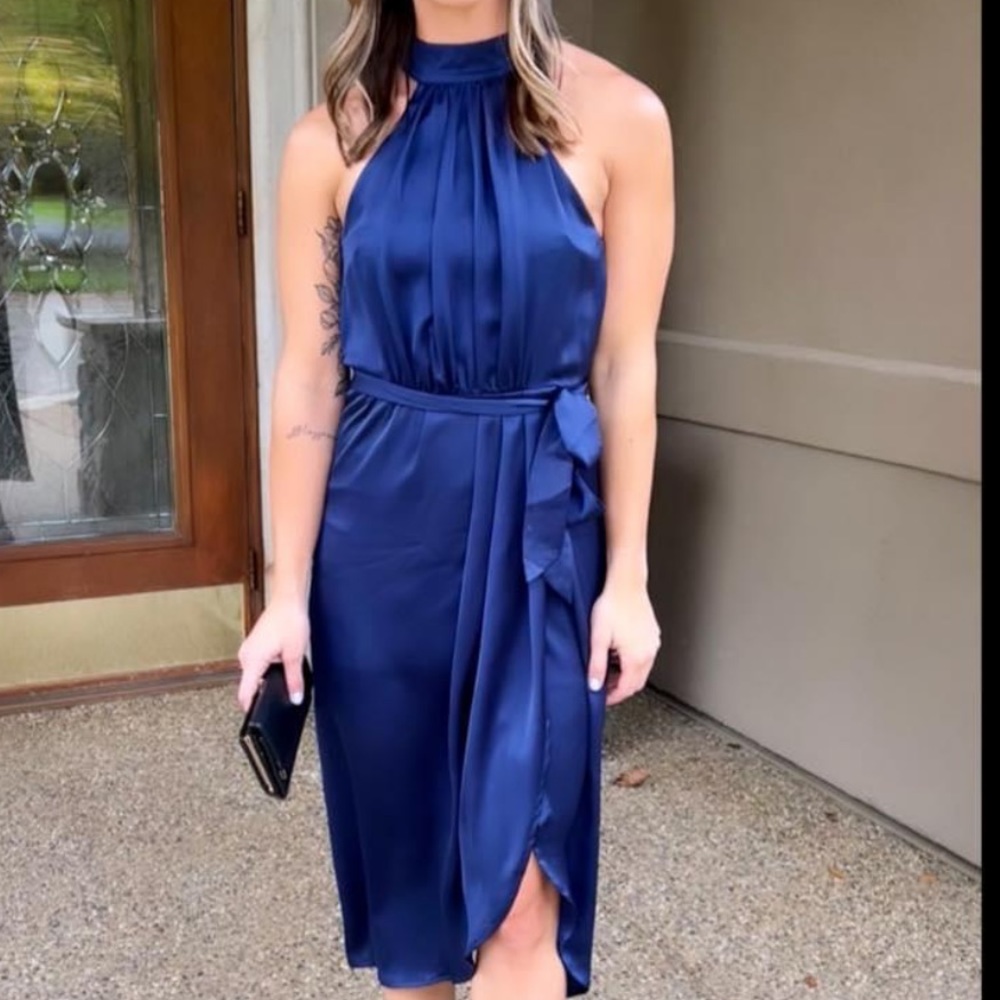 Navy formal dress